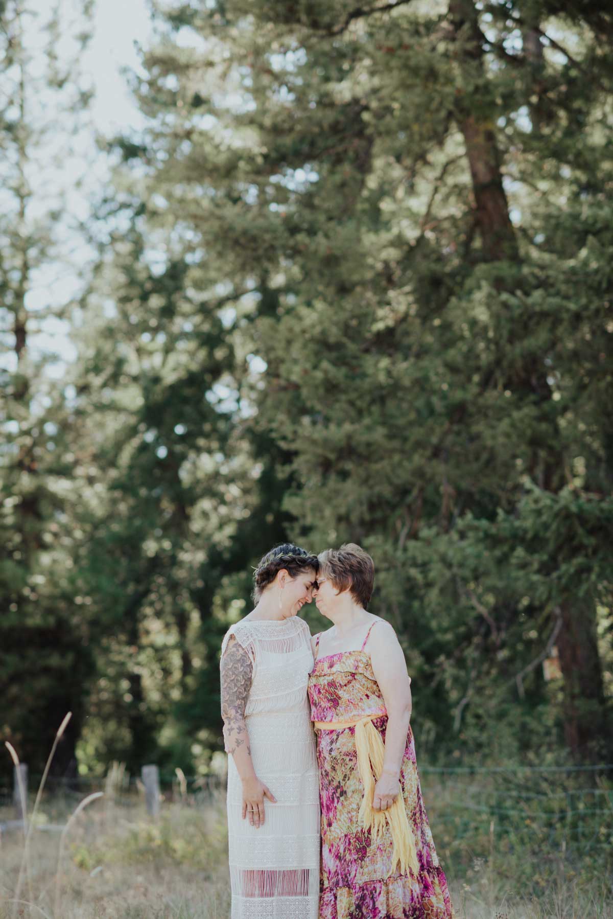 Bride with Mother Portrait ideas