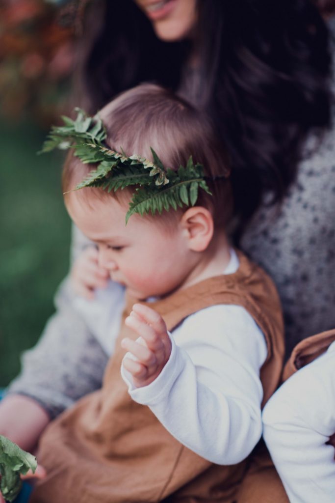 baby fern crown