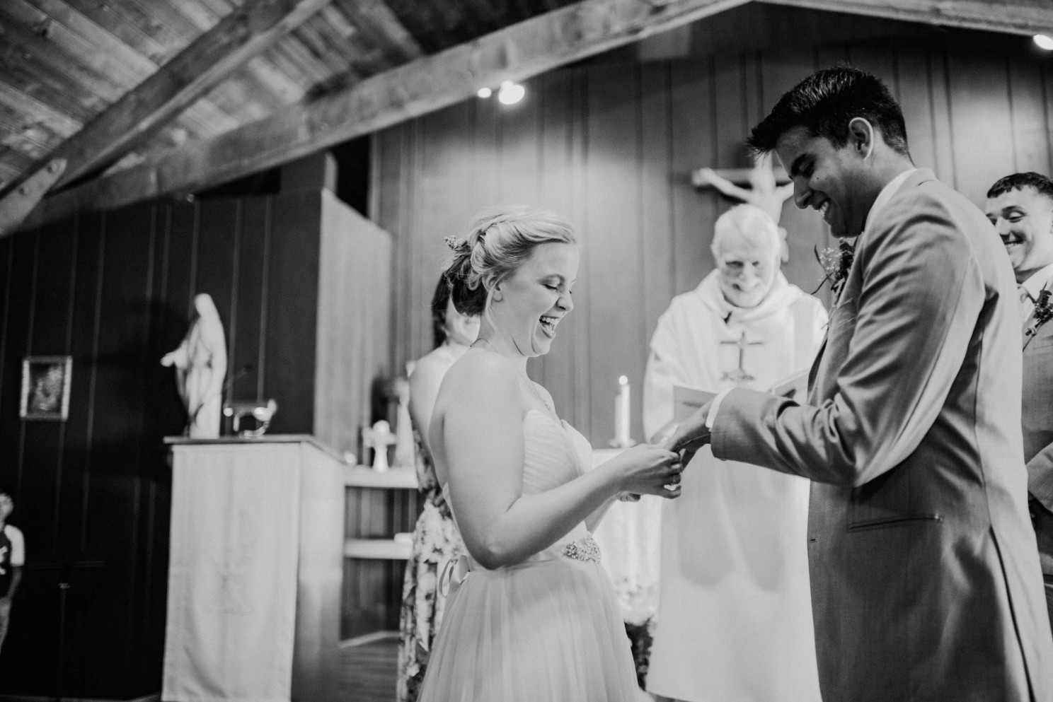 Bride Smiling 