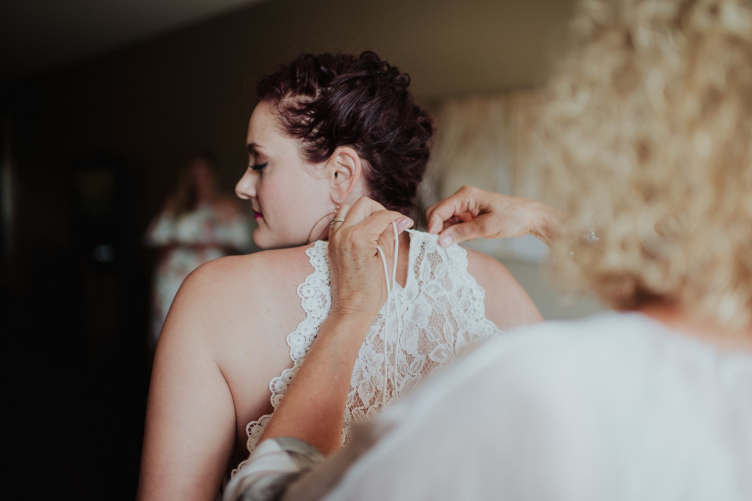 Getting Ready Wedding Photographs