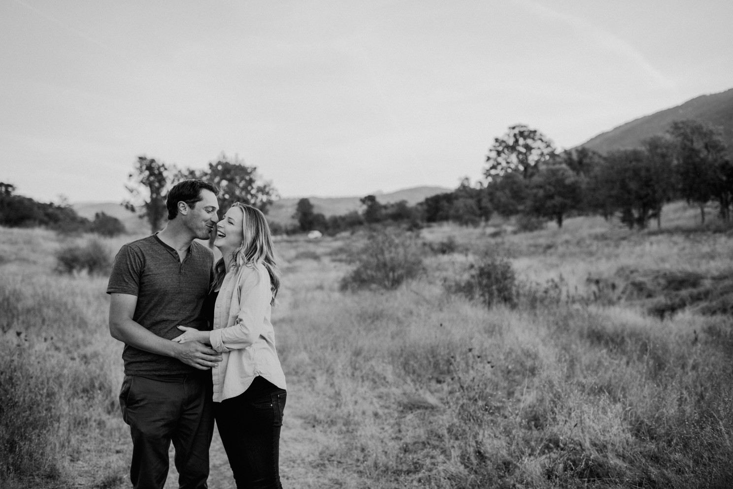 Candid couple portraits