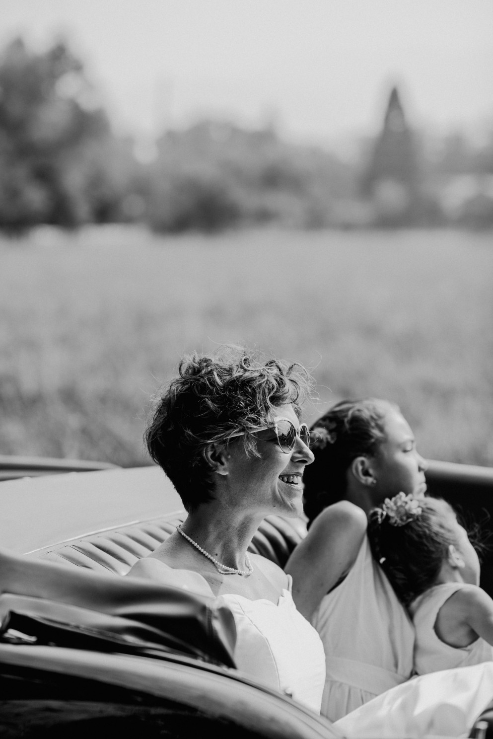 Medford bride smiling