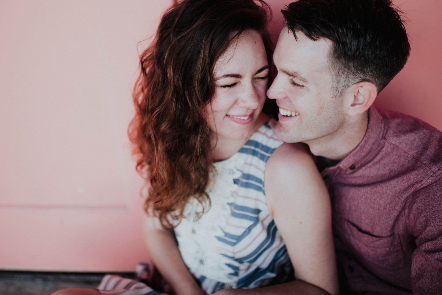 Couple Laughing 